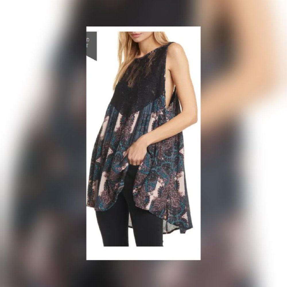 Free People Count Me In Trapeze Dress